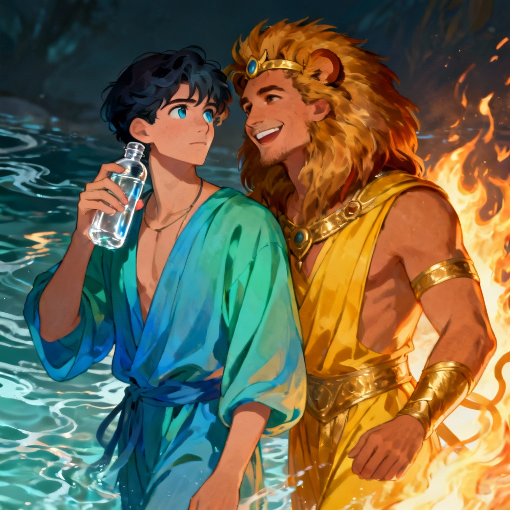 Why Is Aquarius Attracted to Leo? A Complete Guide to the Electric Lion–Water-Bearer Bond